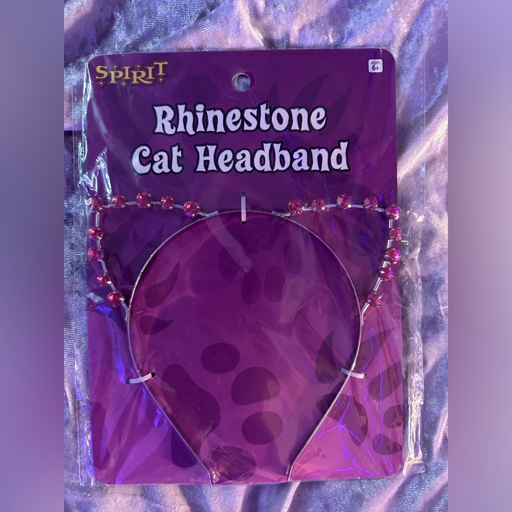 Hot pink cat ears